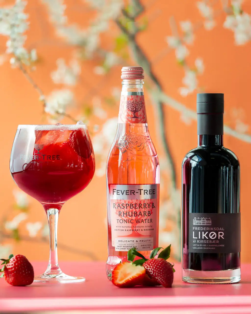 Cherry Raspberrry Drinkspakke 200 ml.